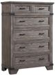 Intercon Forge Wire Brushed Steel Gray Standard Chest-0