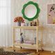 TOV Furniture Zeva Green Round Wall Mirror-1