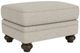 Flexsteel® Winston Silver Driftwood Ottoman-0