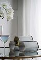 A & B Home Gray Geometric Iron Wine Holder-4