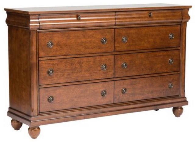 Liberty Furniture Rustic Traditions Rustic Cherry Dresser