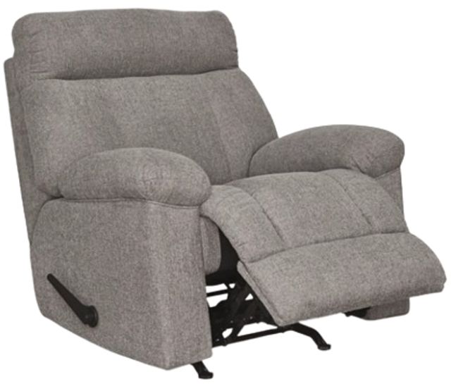 Signature Design by Ashley® Hoyne Park Smoke Manual Rocker Recliner-1