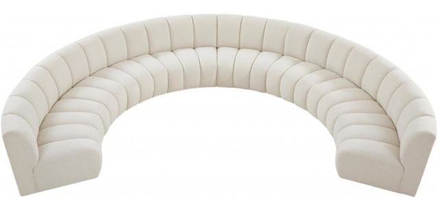 Meridian Furniture Infinity 8-Piece Cream 178" Upholstered Modular Sectional-2