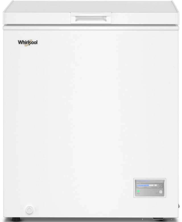 Whirlpool® 28" 5 Cu. Ft. White Chest Freezer-0