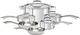 Zwilling Truclad 10 Pc Cookware Set, Stainless Steel-0