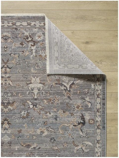 KAS Rugs Adele Grey Daphne 5'x8' Area Rug-2