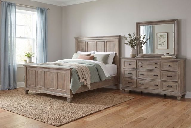 Magnussen Home® Lancaster 3-Piece Dovetail Gray Queen Bedroom Set-1