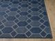 KAS Rugs Provo Blue Geo 5'x8' Area Rug-1