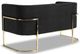 Mazin Furniture Betto Black Loveseat-1