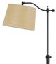Cal® Lighting & Accessories Wilmington Beige/Dark Bronze Down Bridge Floor Lamp-1