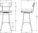 Amisco Customizable Bean Upholstered Swivel Bar Stool-2