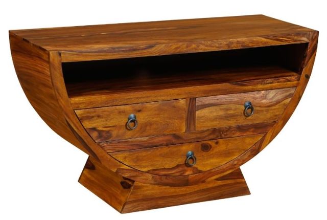 Jaipur Furniture Ganga Range Brown Accent Cabinet-0