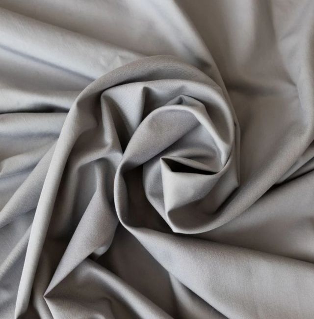 Dreamfit® DreamChill™ 4-Piece Gray Organic Cotton Percale Split Head King Sheet Set-1