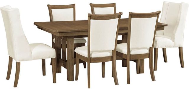 Archbold Furniture Customizable Hawthorne 42" Trestle Table-3