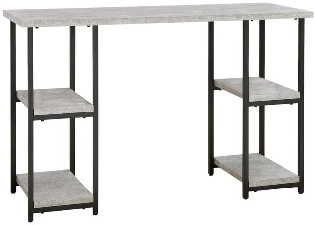 Signature Design by Ashley® Lazabon Black/Gray Office Desk-0