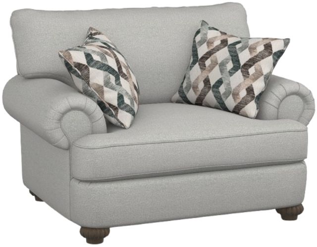 Flexsteel® Patterson Silver Glacier Chair-0