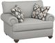 Flexsteel® Patterson Silver Glacier Chair-0