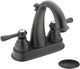 Moen® Kingsley™ Wrought Iron Two-Handle High Arc Bathroom Faucet-0