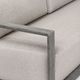Uttermost® Remsen Dove/Weathered Gray Wooden Outdoor Sofa-5