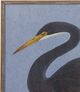Bassett Mirror Bayou Heron II Black/Blue Framed Print-1