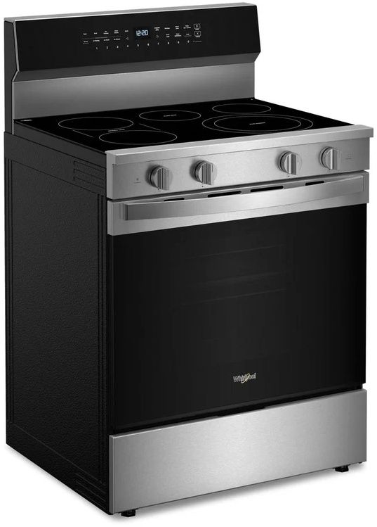 Whirlpool® 30" Fingerprint Resistant Stainless Steel Freestanding Electric Range-2