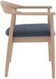 Canadel Downtown 5191 Caramel Washed Upholstered Dining Arm Chair-2