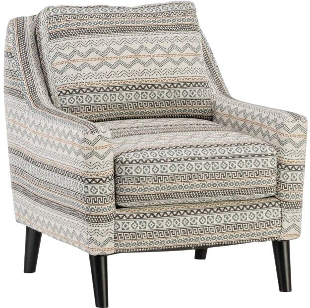 Fusion Furniture Handwoven Slate Riverdale Quarry Gray Accent Chair