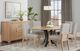 Artisan & Post by Vaughan-Bassett Crafted Cherry Dining by Ben & Erin Napier Bleached Cherry 60" Round Table with Black Base-1