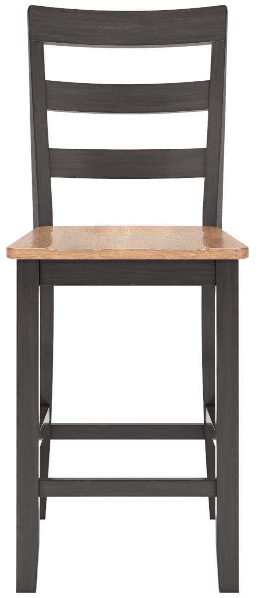 Signature Design by Ashley® Gesthaven 5-Piece Brown/Natural Counter Table Set-5