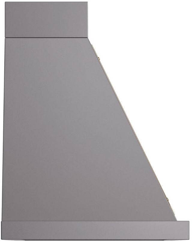 Ilve® Nostalgie II Noblesse 36" Graphite Matte Wall Mounted Range Hood-2