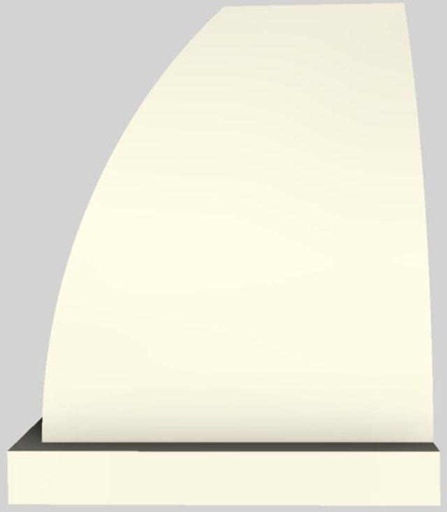 Vent-A-Hood® Designer Series 60" Biscuit Wall Mounted Range Hood-1