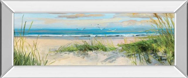 Classy Art Catching the Wind II by Sally Swatland Mirrored Frame Wall Art-0