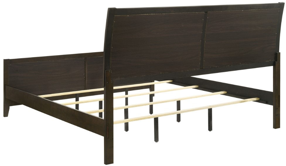 Coaster® Wilkes Brown/Dark Cocoa California King Upholstered Panel