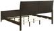 Coaster® Wilkes Brown/Dark Cocoa California King Upholstered Panel Bed-4