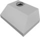 Vent A Hood® Premier Magic Lung® 29" Stainless Steel Wall Mounted Insert Liner-3