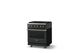 Viking® 5 Series 30" Antique Bronze Pro Style Dual Fuel (LP) Range with Polished Chrome Trim-2