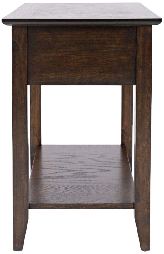 Jofran Inc. Classics Espresso Chairside Table-3