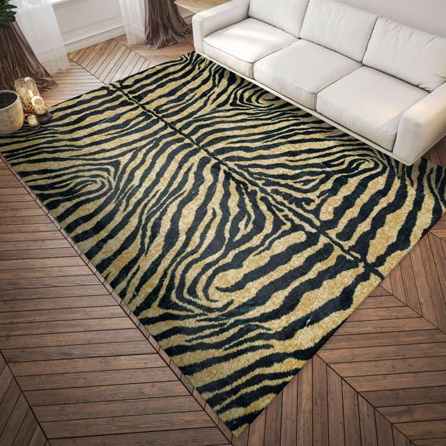 Dalyn™ Rug Company Akina AK1 Gold 5'x8' Area Rug-4