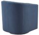 Olliix by Madison Park Tyler Blue Swivel Chair-2