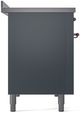 Ilve® Nostalgie II Series 48" Blue Grey Pro Style Induction Range-4