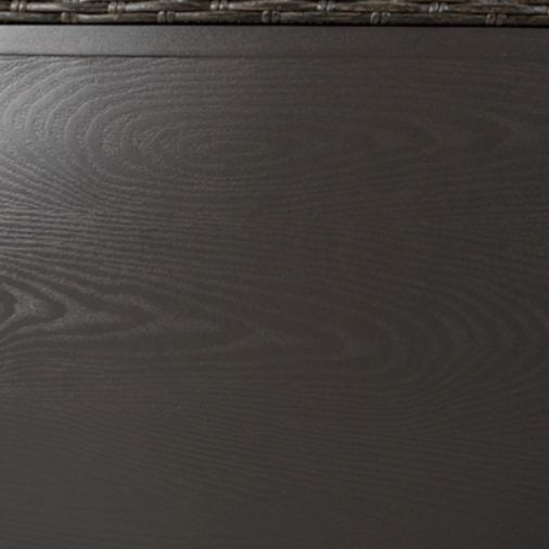 Signature Design by Ashley® Grasson Lane Brown Wicker Outdoor Rectangular Cocktail Table-5
