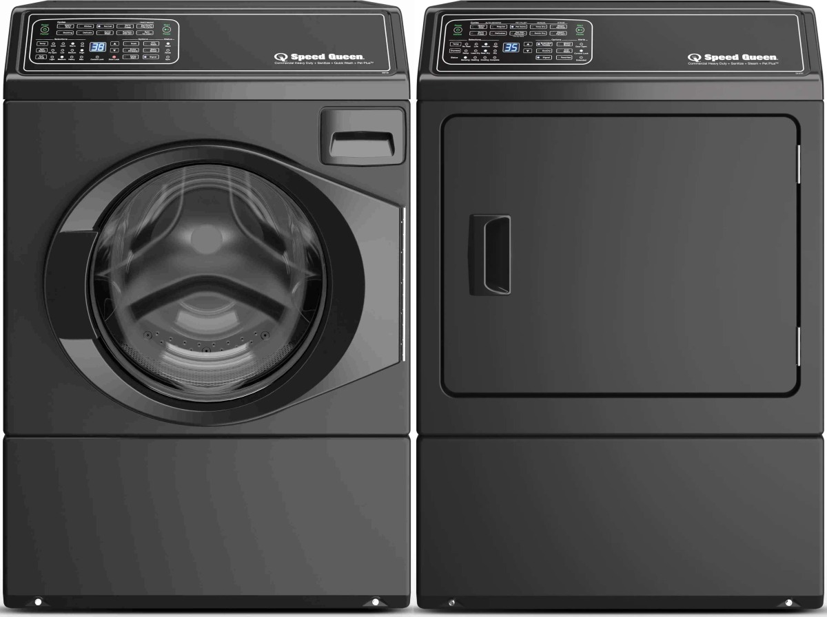 口コミ・レビューで人気商品を探そう Speed Queen® FF7 3.5 Cu. Ft. Matte Black Front Load Washer 文房具・ステーショナリー