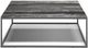 Natuzzi Editions Cabaret Copacabana Square Coffee Table with Matte Coffee Base-0