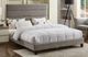 Titus Furniture Grey Full Upholstered Panel Bed-1