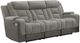 Signature Design by Ashley® Ultimax Shadow Power Reclining Sofa with Adjustable Headrest-0