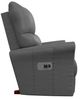La-Z-Boy® Rowan Graphite Leather Power Rocking Recliner with Headrest and Lumbar-3