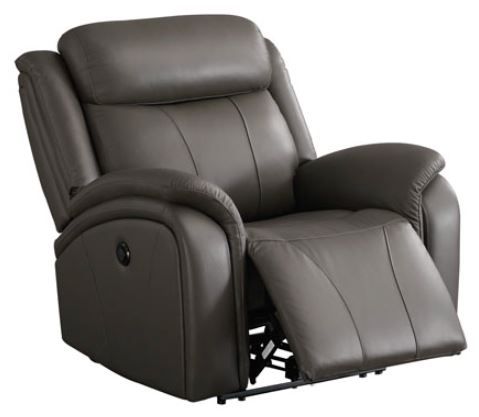 Signature Design by Ashley® Chasewood Dark Gray Power Recliner-3