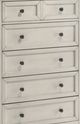 Intercon San Mateo Rustic White Youth Chest-1