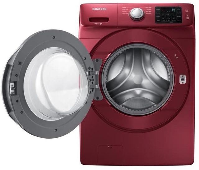 Samsung 7.5 Cu. Ft. Merlot Front Load Gas Dryer-1