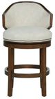 Fairfield® Customizable Pelle Provisions Gimlet Swivel Bar Stool-1